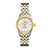 天梭/Tissot手表 力洛克系列 钢带机械女表T41.1.183.33(金壳白面金带 钢带)
