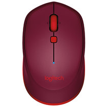 罗技（Logitech） M337蓝牙无线鼠标笔记本台式电脑办公mac鼠标 红色