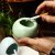 关耳窑 蛋形烟灰缸 龙泉青瓷 陶瓷时尚创意 精致易清洗4款可选DPQCYHG71(天青鸟巢)
