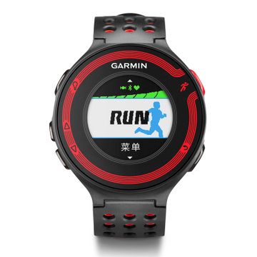 garmin佳明forerunner220gps户外运动跑步手表心率腕表黑红中文版无