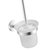 JOMOO九牧 卫浴挂件 厕刷架 进口玻璃马桶刷套装 939511-7Z1-1(939511-7Z-1)
