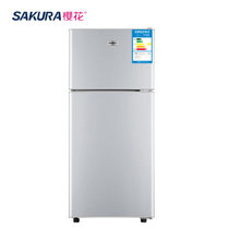 樱花 SAKURA BCD-118 双门冰箱 静音节能省电家用迷你冰箱 精巧不占地
