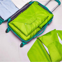 有乐 出差旅行衣服防皱收纳袋 整理袋 便携衣物袋(上衣)-绿色zw808