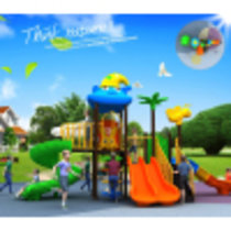 户外大型儿童玩具小区幼儿园小孩儿童滑梯JMQ-044