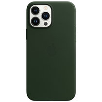 Apple iPhone 13 Pro Max 专用 MagSafe 皮革保护壳 iPhone保护套 手机壳 - 杉绿色