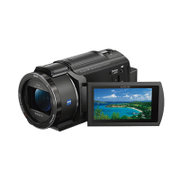 Sony/索尼 FDR-AX40 高清数码摄像机/DV 5轴防抖 4K视频录制(黑色 套餐二)