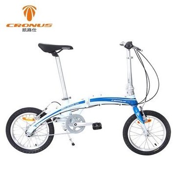 凯路仕cronus自行车折叠车高强度铝合金高速2.
