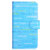 水草人晶彩系列彩绘手机套外壳保护皮套 适用于酷派W708伍(布纹字)