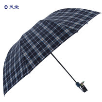 天堂伞 特大伞 伞杆加粗拒水雨伞 商务伞 33213E碰(407-3黑)