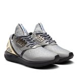 平民Y3 adidas Originals Tubular Runner 阿迪达斯三叶草限量版男女跑步鞋情侣鞋(银灰 43)
