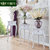 卡富丹家具 欧式花架 象牙白色实木花盆架落地式大中小木质烤漆花架G901