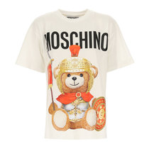 Moschino米白色罗马泰迪熊T恤EV0703-5540-1002-912XXS米白色 时尚百搭