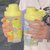 玉桂狗透明超大容量塑料水杯可爱水瓶杯子便携夏天学生水壶随手杯(黄色500ml+玉桂狗贴纸)