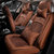 现代索纳塔八伊兰特悦动朗动名图IX35专用坐垫四季全包汽车座套(紫风铃1704-豪华版.咖啡色)
