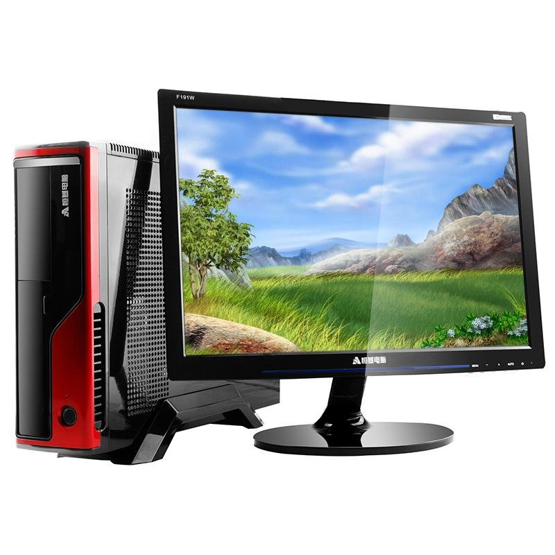x-e515台式电脑图片】恒基x-e515台式电脑(19寸液晶显示器)图片大全