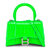 BALENCIAGA女士绿色皮革手提包 592833-1LR6Y-3810绿色 时尚百搭