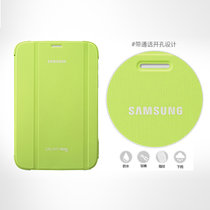三星 原装 Galaxy NOTE 8 N5110 N5100 皮套 保护套 保护壳 智能 休眠壳 平板手机壳 商务型(绿色)