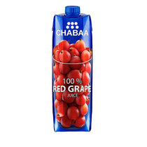 CHABAA100%红葡萄汁1L 泰国原装进口
