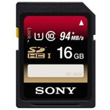 索尼（SONY）高速SD卡 适用单反、微单、数码相机、摄像机 笔记本电脑 大卡 16G 94MB/s SF-16UX