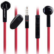 爱易思（Easeyes）E808 3.5MM线控有线耳机（红色）