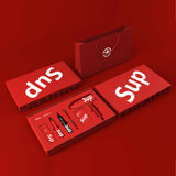 荷兰艾优APIYOO电动牙刷sup豪华个护家庭套装G2礼盒 红色 成人(限量版红色 热销)