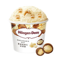 哈根达斯夏威夷果仁口味  冰淇淋 473ml 国美甄选