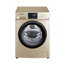 美的(Midea) 滚筒洗衣机 10KG变频 MG100V31DG5