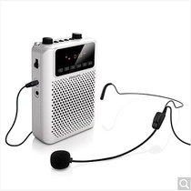 飞利浦（PHILIPS）SBM150 WHI 广场级音效小音响 扩音器 插卡音箱 REC录音 FM收音功能 教学专用 白