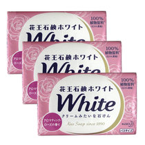 花王 香皂130gx3块 日本进口(玫瑰花香)