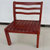 福兴木条椅规格0.44X0.45X0.89米型号FX001