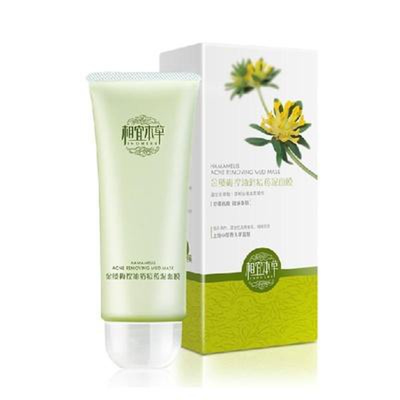 相宜本草金缕梅控油消痘药泥面膜