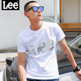 Lee男士圆领短袖T恤L300702LQK14(白色 S)