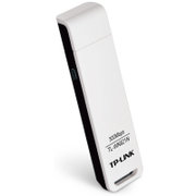 TP-LINK 300M无线网卡USB台式机笔记本电脑WN821N无线wifi接收发射器(白色 官方标配)