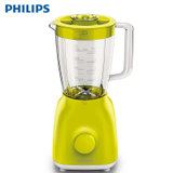 飞利浦(Philips)家用多功能果汁搅拌机HR2100/40 小型多档电动料理机台式1.5L辅食 橙黄色