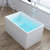 艾吉诺 成人深泡浴缸小浴盆独立式0.9米1米1.1米1.2米1.3米浴室卫生间澡盆