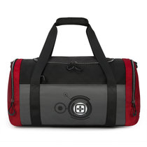 健身包大容量行李包手提包男女旅行袋(灰色)