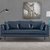 TIMI 北欧沙发 现代简约沙发 小户型沙发 会客沙发组合 时尚沙发组合(深蓝色 单人位沙发)