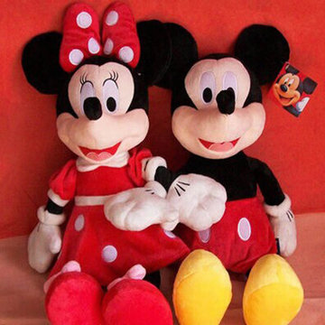 米老鼠毛绒玩具迪斯尼米奇米妮公仔娃娃情侣布娃娃玩偶生日礼物一对