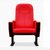 淮杭 礼堂椅阶梯教室用椅子 HH-LY600(红色 金属)