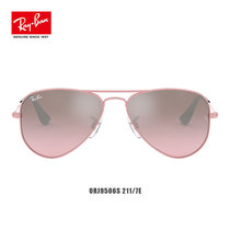 雷朋儿童飞行员款太阳镜防紫外线墨镜0RJ9506S粉色镜框 211/7E 50 国美超市甄选