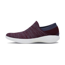 Skechers 斯凯奇YOU女轻质一脚蹬休闲鞋 网布透气舒适运动鞋 14951(酒红色 39)