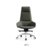 艾诺狄斯 现代简约CEO大班台老板办公桌椅组合带柜2.8米办公家具(西皮椅AY-11 默认)