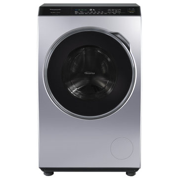 松下(Panasonic) XQG90-VD9059 9公斤 3D变频滚筒洗衣机/干衣机(深灰色) 光动银 三维立体洗