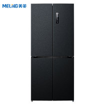 美菱(MELING)415升  十字双开门四门冰箱 一级能效 变频风冷无霜 净味养鲜  BCD-415WPU9CY