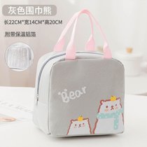 原创手提便当包饭盒袋保温带饭装午饭餐包兜手拎上班族日式小学生