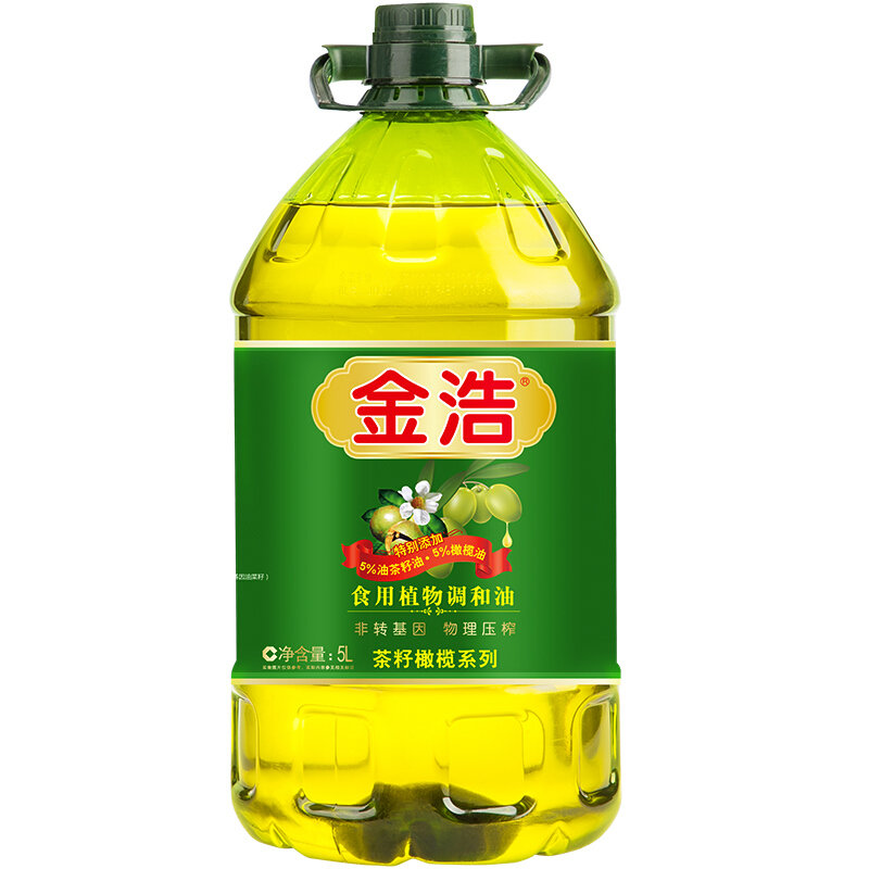 食用油金浩金浩食用油茶籽橄榄食用植物调和油5l国美超市甄选返回商品