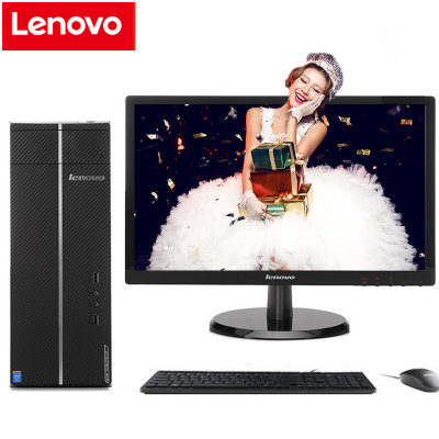 联想(Lenovo) D5050 台式电脑 （I3-4170 4G 1T 集成显卡 无光驱 键盘 鼠标 Win10）(21.5英寸液晶显示器)