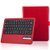 Seenda苹果iPad Air/4 mini蓝牙键盘皮套保护套【赠贴膜6件套】(红色 【mini3/2/1适用】)