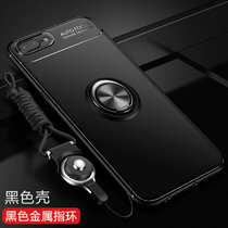苹果iPhone8plus手机壳7plus保护套iPhone7Plus防摔硅胶软壳薄男女款一体指环挂绳手机套送钢化膜(图1)