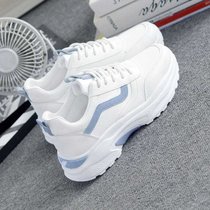 女鞋运动鞋女小白鞋运动休闲ins潮学生韩版(A08蓝色单鞋 41 标准码)